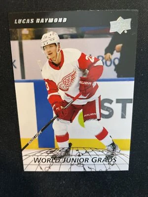 22-23 UD Series 2 Hockey World Junior Grads WG-9 Lucas Raymond - Image 1 of 2
