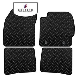 Fits Toyota Prius  3rd Gen 2012-2016 Tailored 3mm HD Car Floor Mats Black 4pc