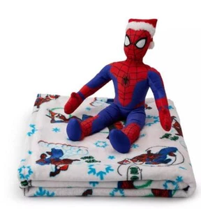 Marvel Spider-Man Holiday Pillow Buddy & Throw Blanket Set - Picture 1 of 2