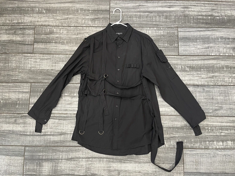 RAF SIMONS Archive Redux 03s Raf simons redux 03s bondage Long Sleeve Size 50 - Image 1 of 4