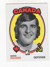 2009-10 IN THE GAME 1972 THE YEAR IN HOCKEY CANADA vs USSR SERGE SAVARD #179