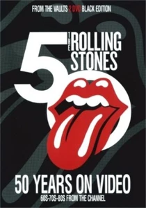 ROLLING STONES / 50 YEARS ON VIDEO  BLACK (2DVD) - Picture 1 of 2