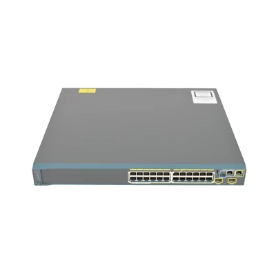 Cisco WS-C2960S-24PD-L 24-Port 1GbE PoE+ w/ 2x 10GbE or 2x 1GbE SFP+ Ports - Image 1 of 2