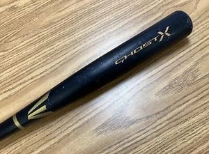 Easton Ghost X 31" Holz Baseballschläger Top Zustand Schwarz Gold - Bild 1 von 12