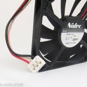 4pcs NIDEC D06X-12TL 60x60x10mm 6010 DC12V 0.10A 3pin Connector DC Cooling fan - Picture 1 of 6