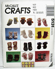 Infant Booties 8 Styles Sizes NB - L 0 - 12 Months Uncut Pattern McCalls 5131