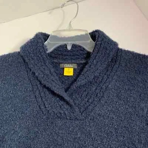 Cabella's V-neck Sweater in Blue Size S - Picture 1 of 7
