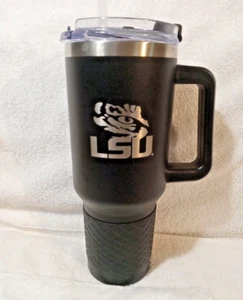 LSU Tigers Tumbler 24 oz Vacuum Insulated Beverage Cup - Picture 1 of 6