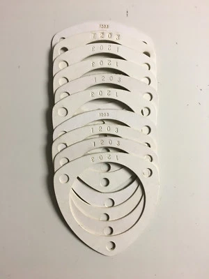 Paquete de 10 juntas colectoras de escape Mr Gasket 1203 - 3,5" de diámetro  Foto 1 de 4