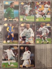 LEEDS UNITED Merlin Premier Gold 99 Complete Team Football Card Set 1999