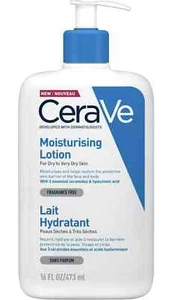 CeraVe Moisturising Lotion for Dry to Very Dry Skin 16 oz with Hyaluronic Acid - Picture 1 of 2