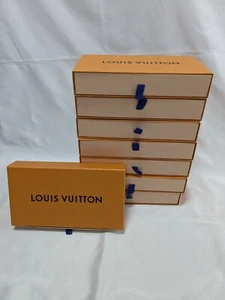 Louis Vuitton Gift Box Packaging Dust Box for long wallet Set of 8 F/S D3 - Picture 1 of 12