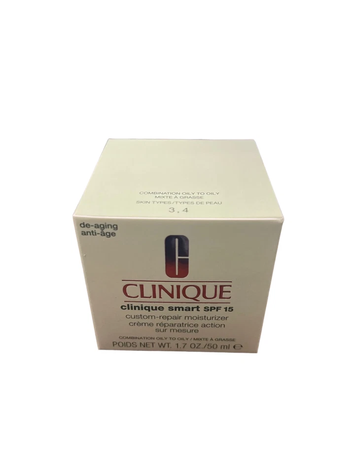 Crema hidratante Clinique Smart personalizada combinación grasa a grasa FPS 15 50 ml Foto 1 de 1