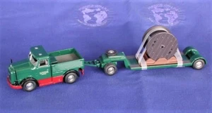 BUB 07050 Kaelble K Heavy Haul Truck w/Trailer & Reel AUMANN 1/87 HO Diecast MIB - Picture 1 of 1