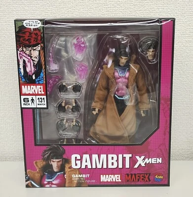 MEDICOM TOY MAFEX No.131 X-MEN Gambit COMIC Ver. MEDI471310 Action Figure - Image 1 of 4