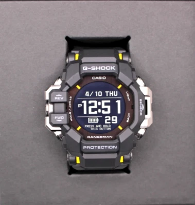 CASIO G-SHOCK GPR-H1000-1JR RANGEMAN Master of G Bluetooth GPS Men Watch Black - Image 1 of 4