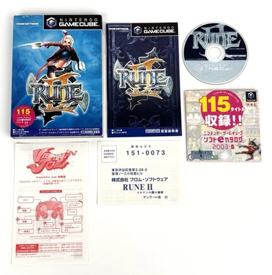 Rune II Nintendo GameCube Japanese Complete Fast Free Shipping - Image 1 of 4