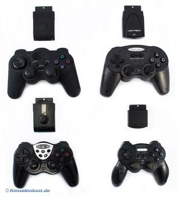 PS2 - Controller / Pad Wireless [verschiedene Farben & Hersteller] ohne OVP NEU - Bild 1 von 4