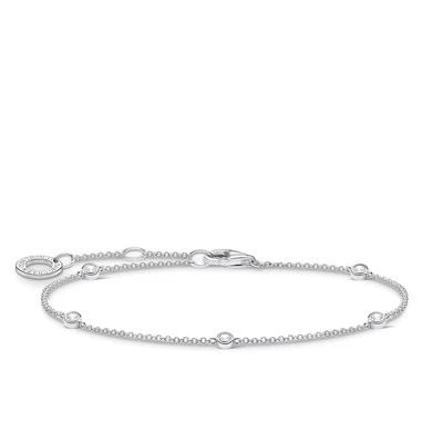 Thomas Sabo A1999-051-14-L19v Armband Damen Weiße Steine Silber - Bild 1 von 3