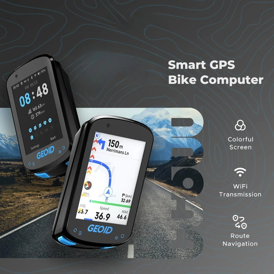 Colorful Bike Computer Waterproof Wireless Odometer Speedometer Cycling Odometer - Image 1 of 4