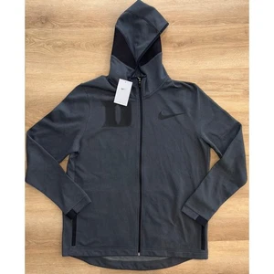 NWT Men's Nike Anthracite Duke Blue Devils Tonal Showtime Full-Zip Hoodie - XL - Picture 1 of 6