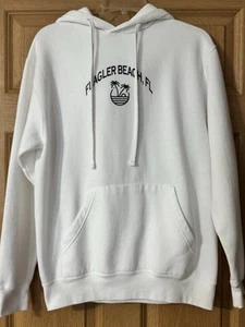 BW ATTIRE "Flagler Beach" Damen Hoodie Sweatshirt weiß Gr. Medium TOP   - Bild 1 von 4