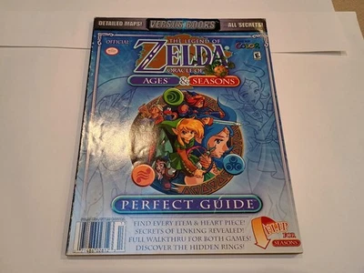 The Legend of Zelda Oracle of Ages / Seasons Game Boy Color Strategy Guide Book - Image 1 of 3