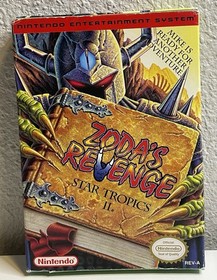 Zoda&rsquo;s Revenge StarTropics II NES CIB - Complete in Box - Authentic & Tested
