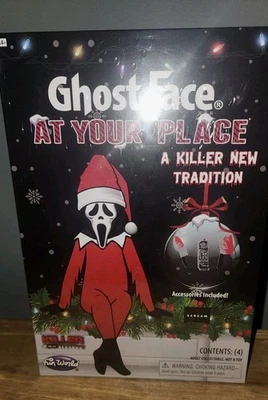 Scream Ghostface At Your Place Elf On The Shelf Spirit Christmas Fun world