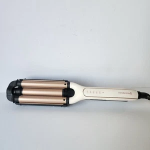 Remington CI19A10 4-in-1 Adjustable Waver White & Black 5-Digital Heat Settings - Picture 1 of 9