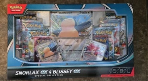 Pokemon TCG Snorlax Ex & Blissey Ex Special Collection Box RARE Ships ASAP - Bild 1 von 2