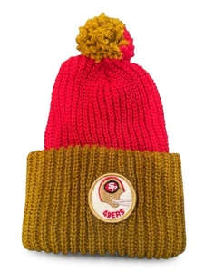 Vintage San Francisco 49ers Strick Beanie Mütze NFL Wollmischung Cap - Bild 1 von 2