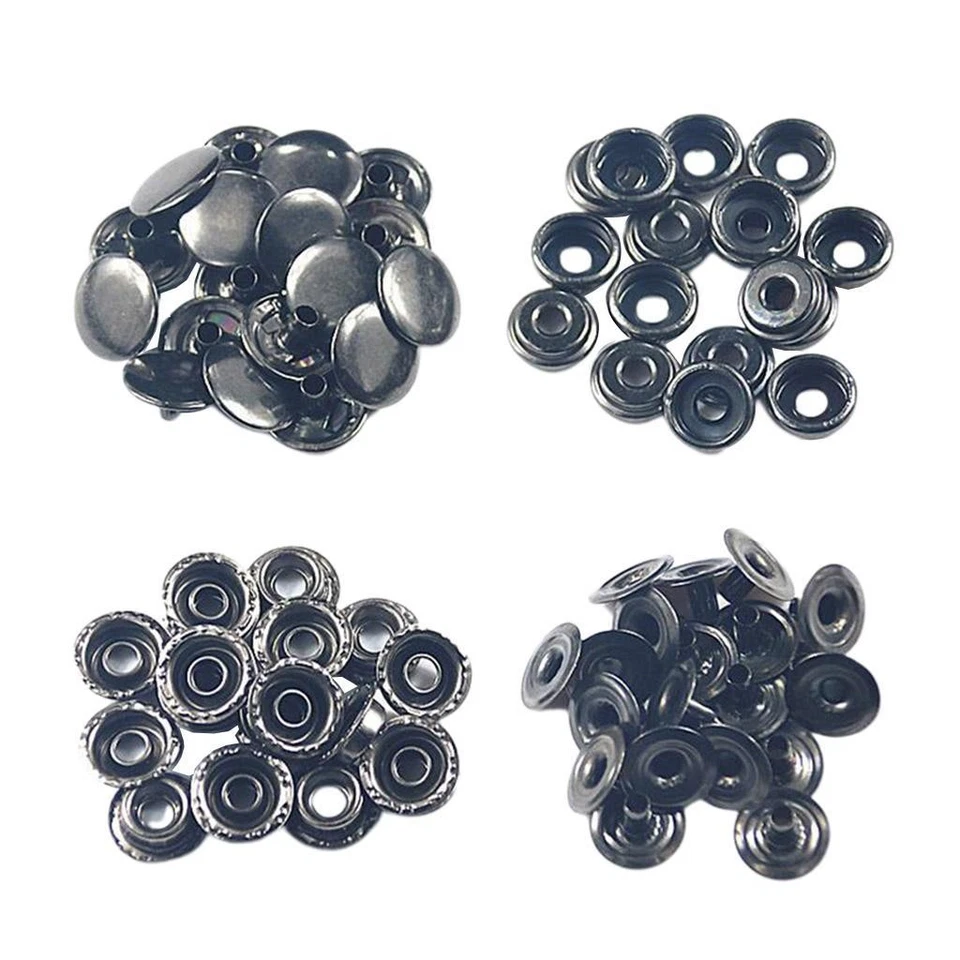 50pcs metal push button push buttons leather riveted sewing buttons for jackets, - Image 1 of 1