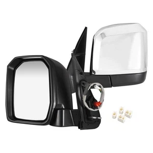 HIACE 200 Series Type 6 Type 7 Electric folding S-GL Chrome Door Mirrors L + R - Foto 1 di 7