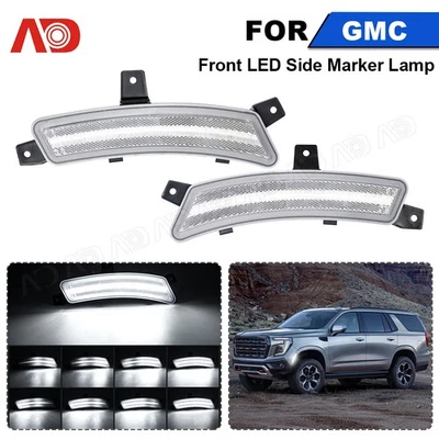 LED Side Marker Light Elevation Welcome Lighting For 2025+ GMC Yukon Chevy Tahoe - Изображение 1 из 4