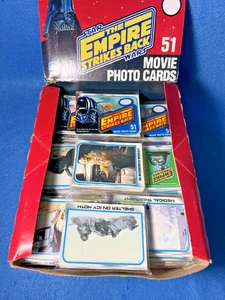 1980 STAR WARS Topps EMPIRE STRIKES BACK UNOPENED cello Rack Pack-51 cards #2 - Picture 1 of 3