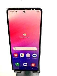 Samsung Galaxy A53 5G SM-A536B/DS - 128GB - Awesome Black (Unlocked) B8-47 - Picture 1 of 8