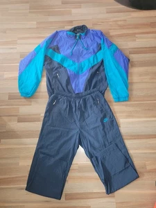 Nike Tracksuit L Vintage Retro Nylon Trainingsanzug - jogginganzug 90s 80s 90er - Bild 1 von 10