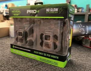 Tactacam REVEAL PRO 3.0 No-Glow Cellular Trail Camera 2-Pack, Open Box New, A1 - Picture 1 of 4