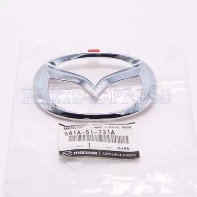 REJILLA DELANTERA CROMADA EMBLEMA PROTEGIDO ORIGINAL MAZDA MILLENNIA MONTADA S41A-51-731A Foto 1 de 4