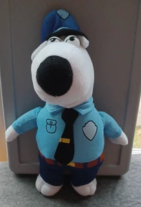 Family Guy TV Show Brian Griffin Police Dog 13" Plush Toy 2006 Fox - Picture 1 of 5
