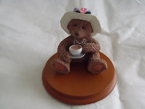 Muttertag Happy Bear Ornament Ständer Holzsockel - nur noch wenige übrig - Bild 1 von 1