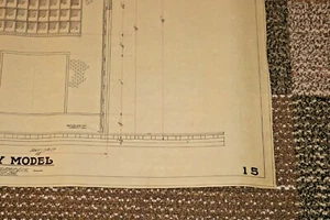 Century of Progress 1933 ORIGINAL BLUEPRINT Uneeda Biscuit Model Bakery RARE #15 - Picture 1 of 7