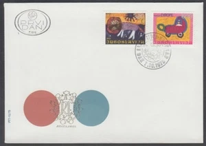 PINTURAS INFANTILES YUGOSLAVIA 1975 SEMANA EUROPA FDC (411/D15942) - Imagen 1 de 1