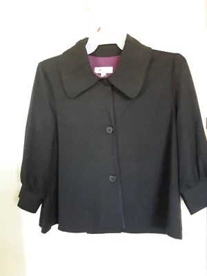 Куртка женская Isaac Mizrahi for Target укороченный блейзер черная размер 18 - Изображение 1 из 3