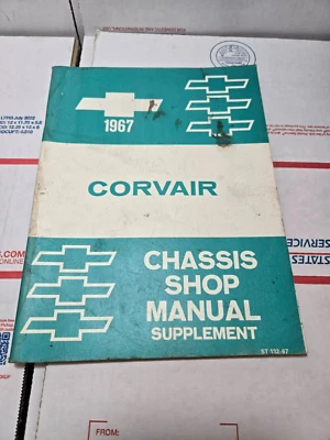 Chevrolet Corvair 1967 chasis manual suplemento Foto 1 de 4