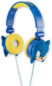 Sonic Hedgehog Cuffie OverEar Bambini Fascia Regolabile Stereo - Foto 1 di 6