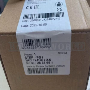 ONE Power Supply STEP-PS/1AC/24DC/2.5 2868651 NEW #A6-22 - Bild 1 von 4