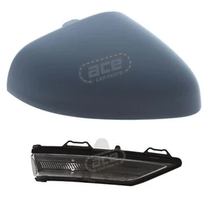 Mirror Cover & Clear Indicator Light Ford Fiesta Mk8 2017-2024 Drivers Side - Picture 1 of 23