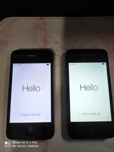 Apple iPhone 4 - 8GB - Black (Unlocked) A1332 (GSM) LOT OF 2 - Picture 1 of 4